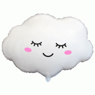 Cute Cloud Supershape Balloon